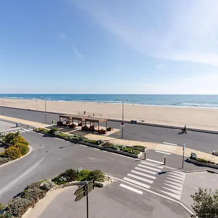 T2 En Rez-de-jardin Avec Terrasse, Front De Mer, Parking Prive - - Fr-1-409-62 * Narbonne-Plage