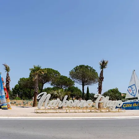 T2 En Rez-de-jardin Avec Terrasse, Front De Mer, Parking Prive - - Fr-1-409-62 * Narbonne-Plage