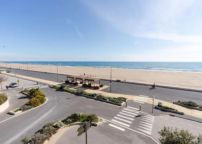 T2 En Rez-de-jardin, Front De Mer, 4 Pers. - - Fr-1-409-62 * Narbonne-Plage